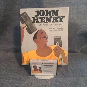 Title: John Henry: An American Legend by Ezra Keats (Book & Cassette)